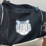 Customized travel bag with reflective material