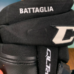 Custom hockey gloves