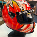Custom helmet wrap