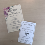 Seed paper invitations