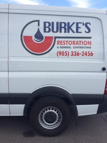 Burke's Van Vehicle Decals