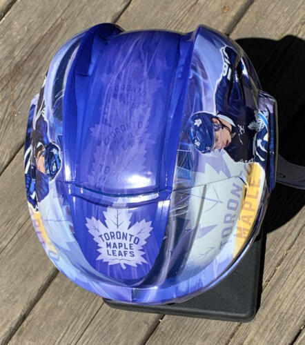 Mitch Marner helmet wrap