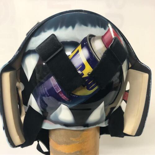 Custom Shark/Spray Paint Goalie Mask