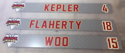 Kunlun Red Star - Player Name plates