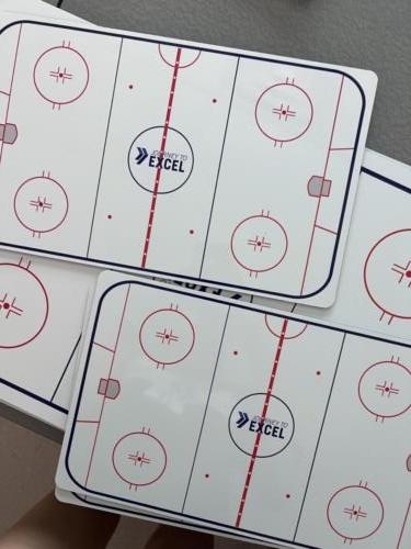 Personalized coaches hockey board