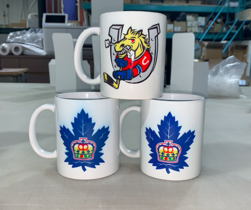 Mugs with team logo