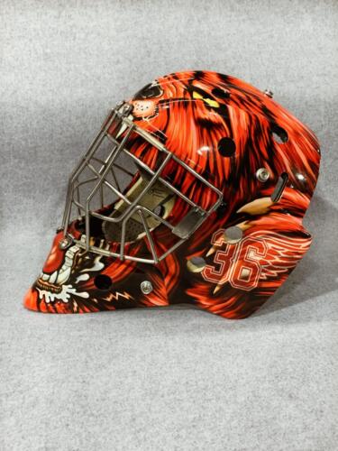 Eagles custom goalie mask wrap. 