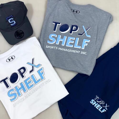 Top Shelf Sports Management custom apparel 